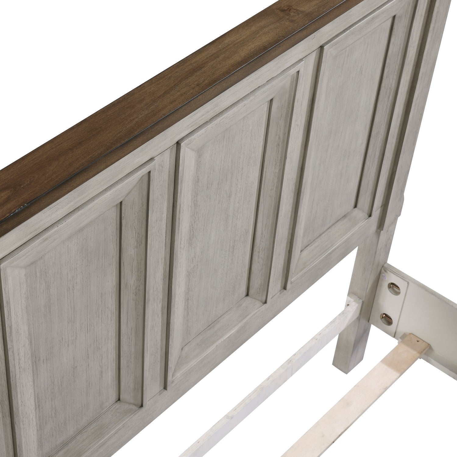 Renton Antique Gray King Panel Bed from Homelegance - Luna Furniture