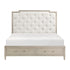 1312-1* (3) Queen Platform Bed with Footboard Storage - 1312-1*
