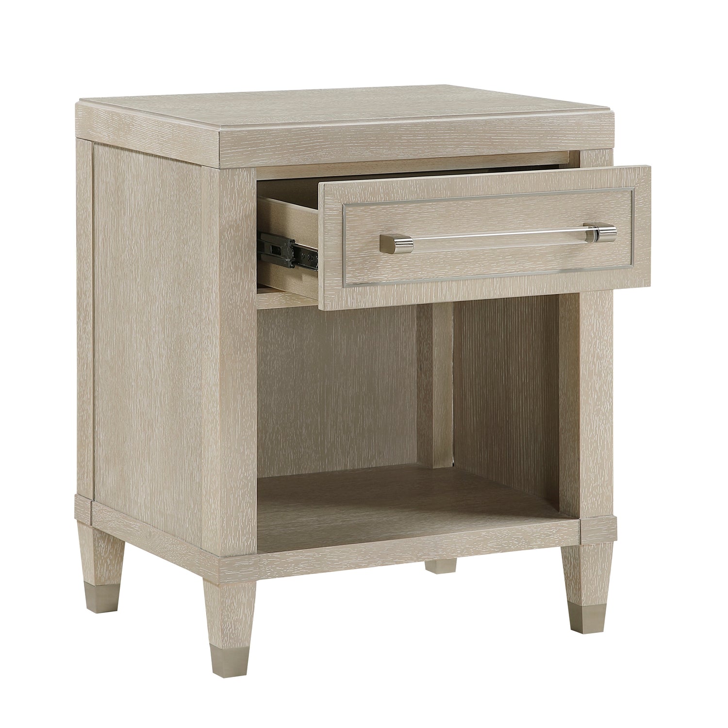 Genoa Light Oak Upholstered Storage Platform Bedroom Set from Homelegance - Luna Furniture