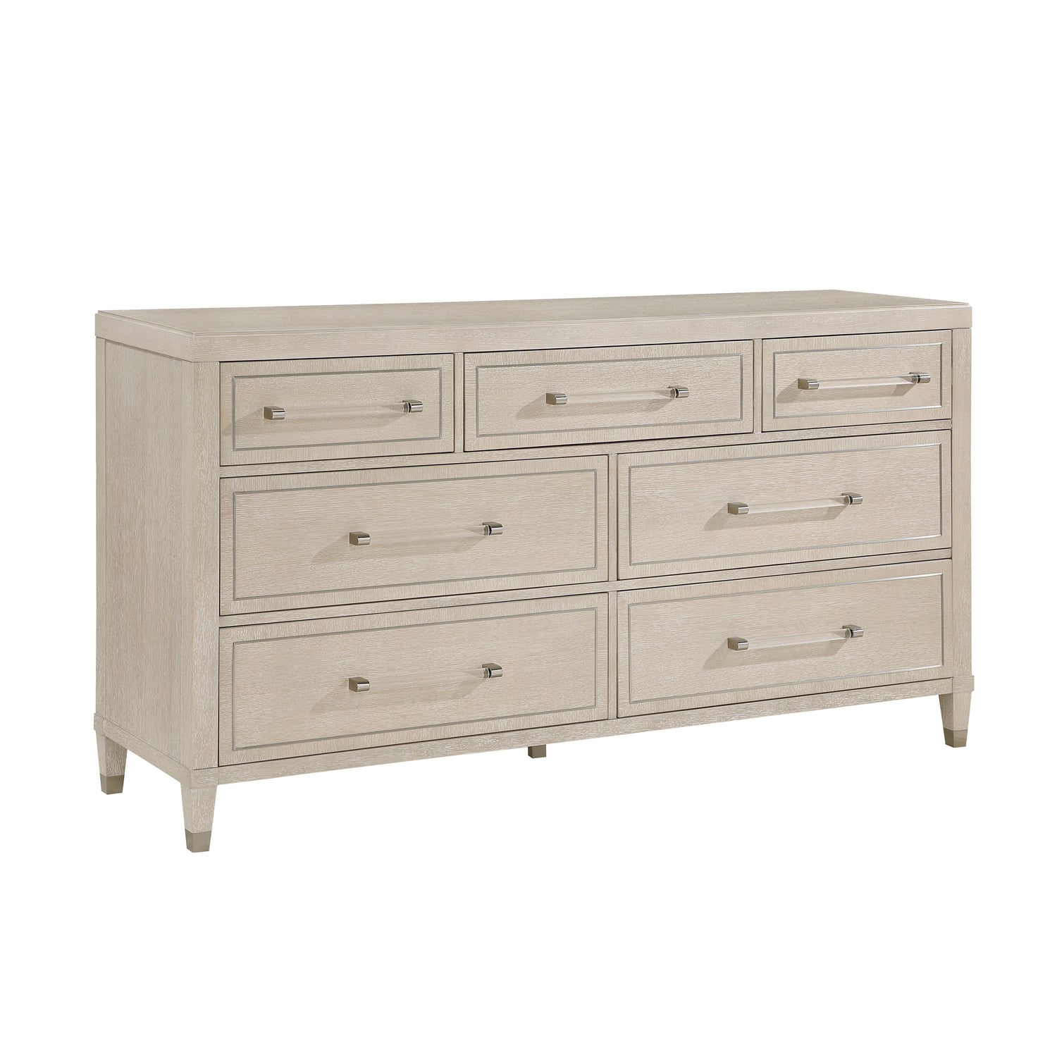 Genoa Light Oak Upholstered Storage Platform Bedroom Set from Homelegance - Luna Furniture