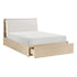 1313N-1* (3) Queen Platform Bed with Footboard Storage - Luna Furniture