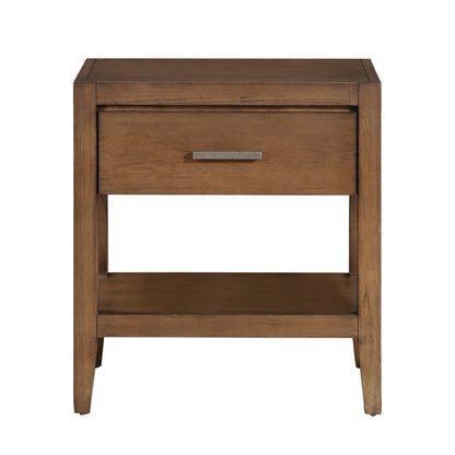 Evans Wire Brushed Light Brown Bedroom Set from Homelegance - Luna Furniture