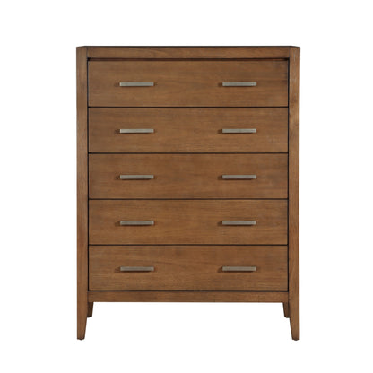 Evans Wire Brushed Light Brown Bedroom Set from Homelegance - Luna Furniture