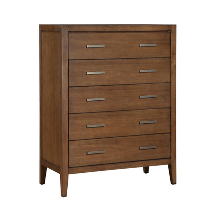 Evans Wire Brushed Light Brown Bedroom Set from Homelegance - Luna Furniture
