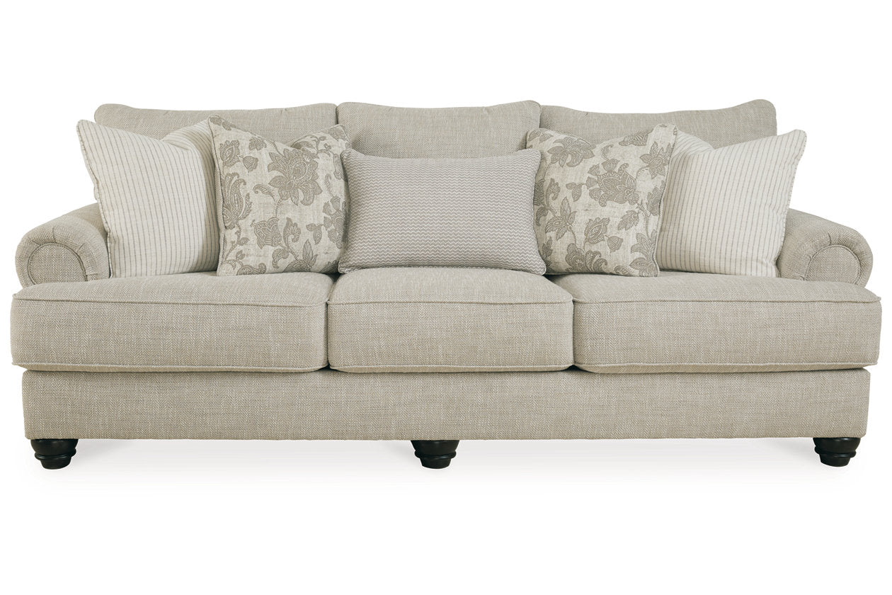 Asanti Fog Sofa, Loveseat and Ottoman -  Ashley - Luna Furniture