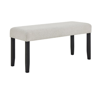 Jules Black/Light Gray Faux Marble Dining Set from Crown Mark - Luna Furniture