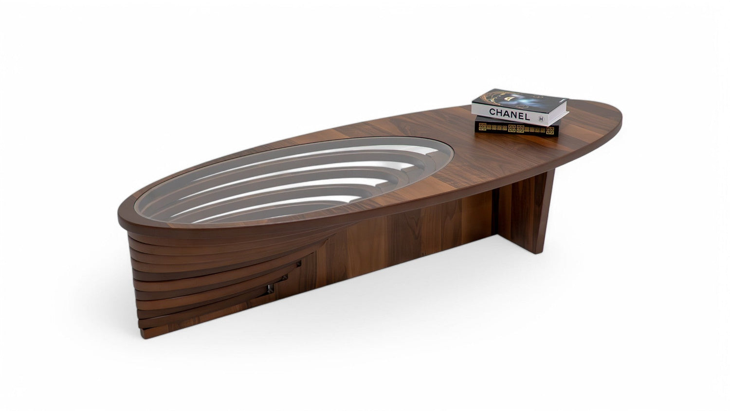133 Walnut Coffee Table - 133WALNUT-COF