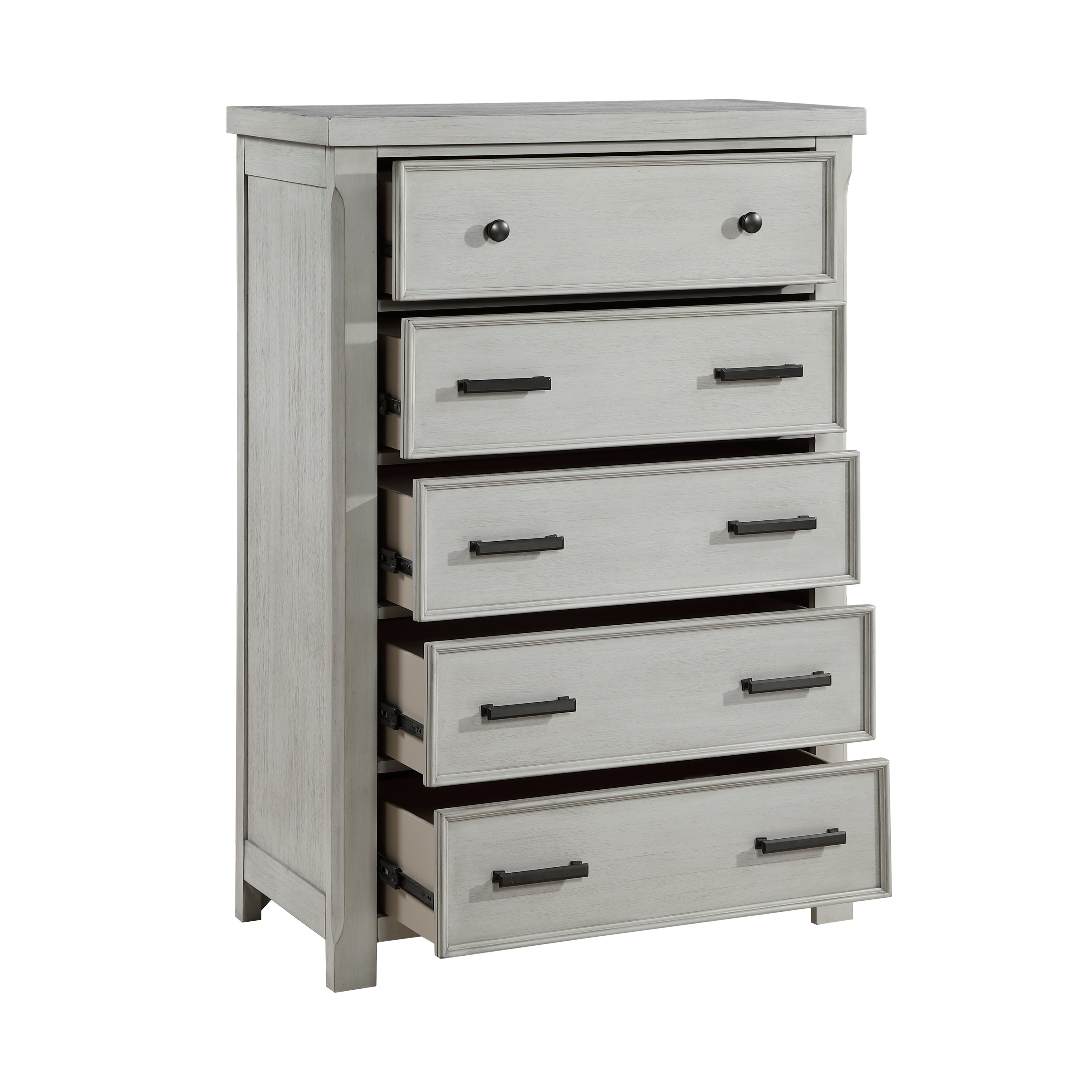 Willowbrook Light Gray Storage Platform Bedroom Set from Homelegance - Luna Furniture