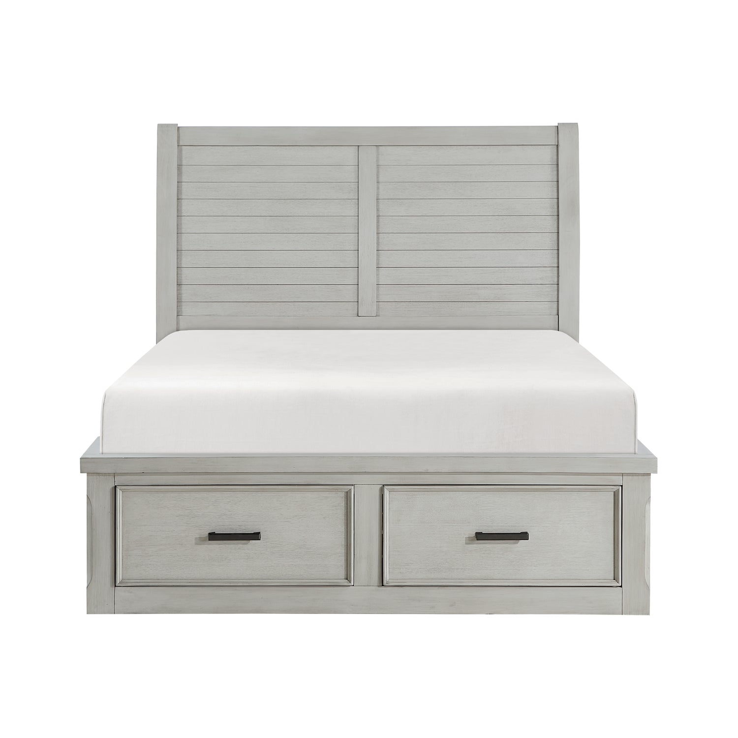 1337K-1EK* (3) Eastern King Platform Bed with Footboard Storage - 1337K-1EK*