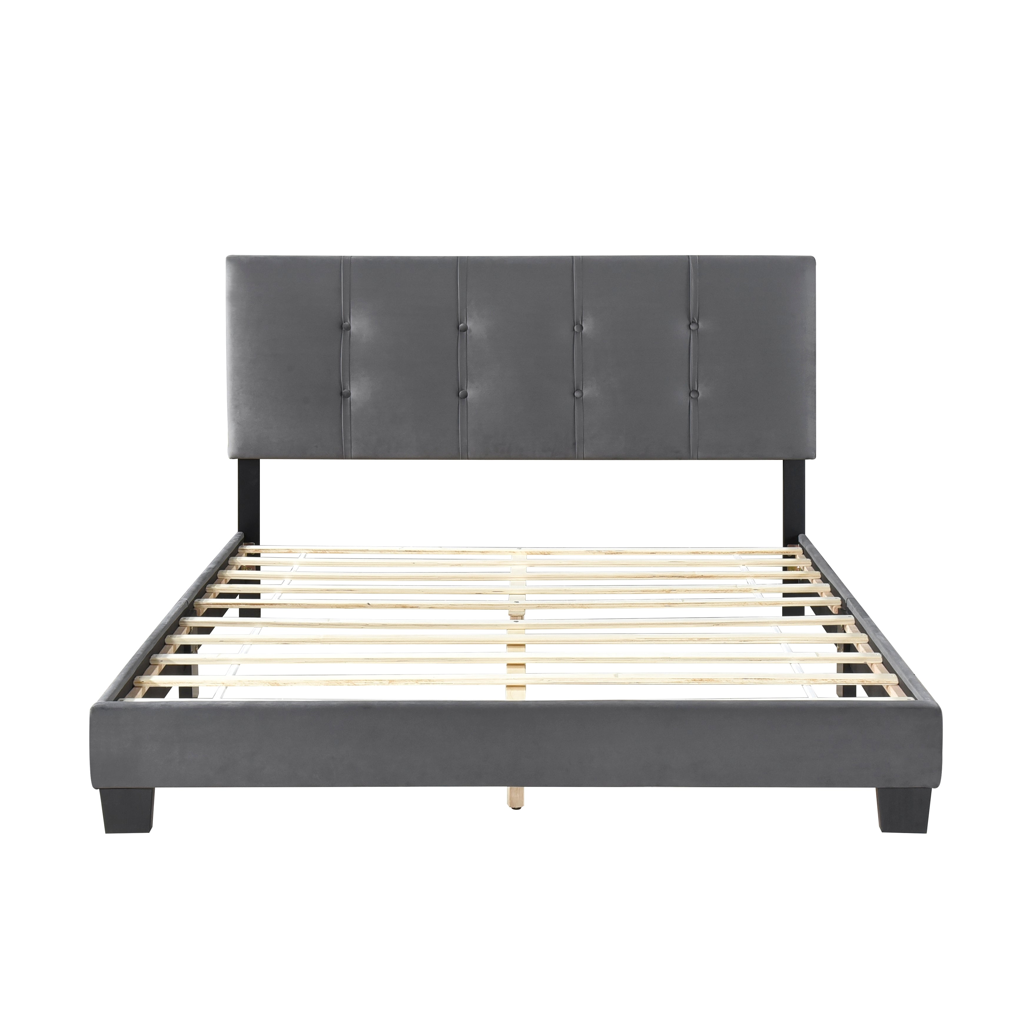 1350DG-1 Queen Platform Bed - 1350DG-1