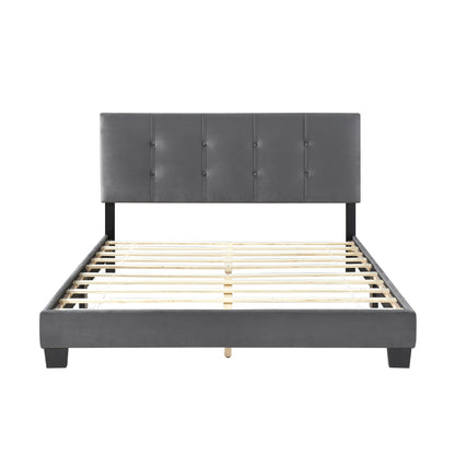 1350DG-1 Queen Platform Bed - 1350DG-1