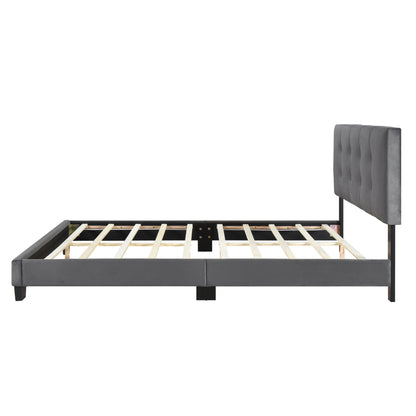 1350DG-1 Queen Platform Bed - 1350DG-1