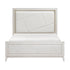 Asteria Antique White Queen Panel Bed from Homelegance - Luna Furniture