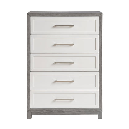 Rowan Two-tone Storage Platform Bedroom Set from Homelegance - Luna Furniture