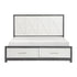 1366K-1EK* (3) Eastern King Platform Bed with Footboard Storage - 1366K-1EK*