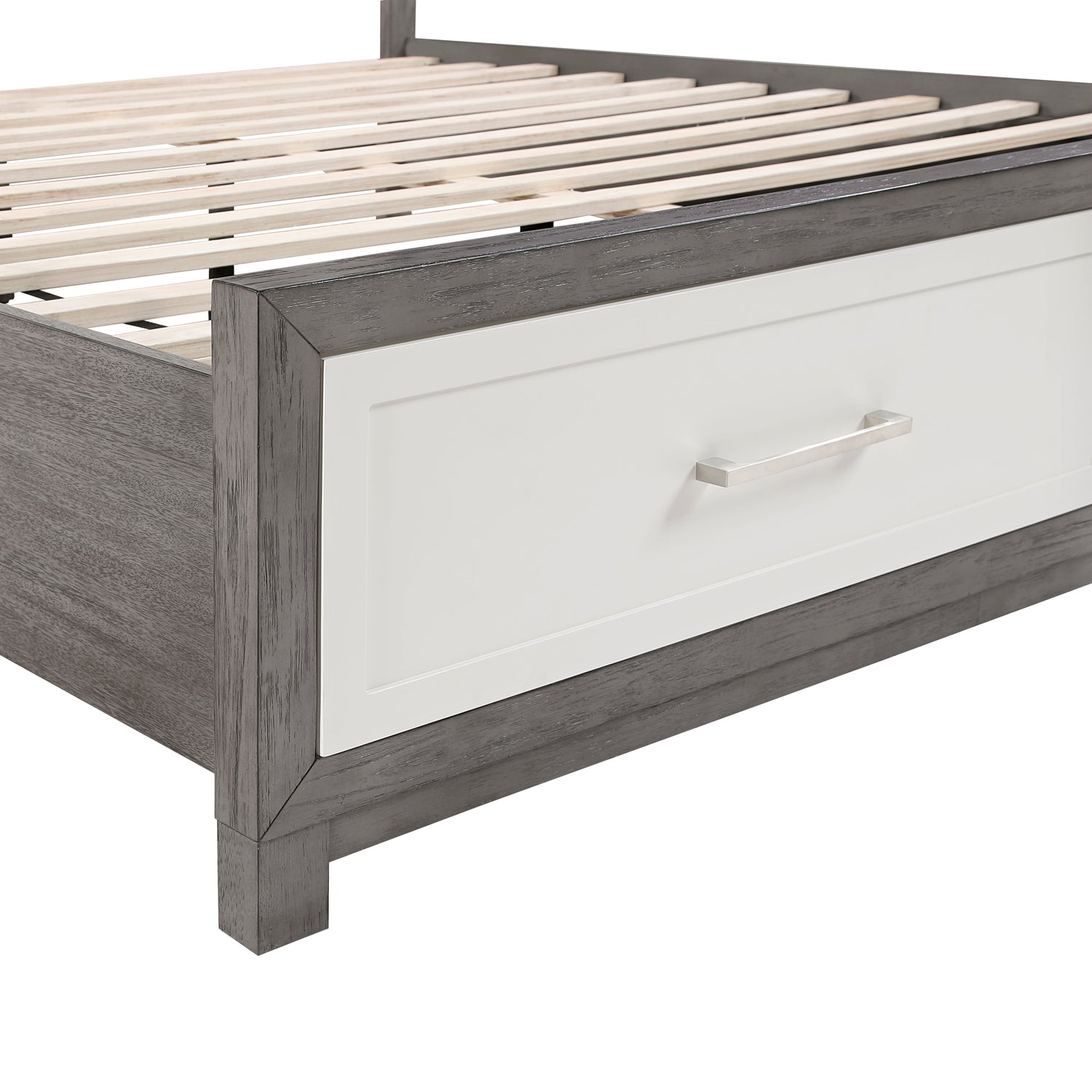 Rowan Two-tone King Storage Platform Bed from Homelegance - Luna Furniture