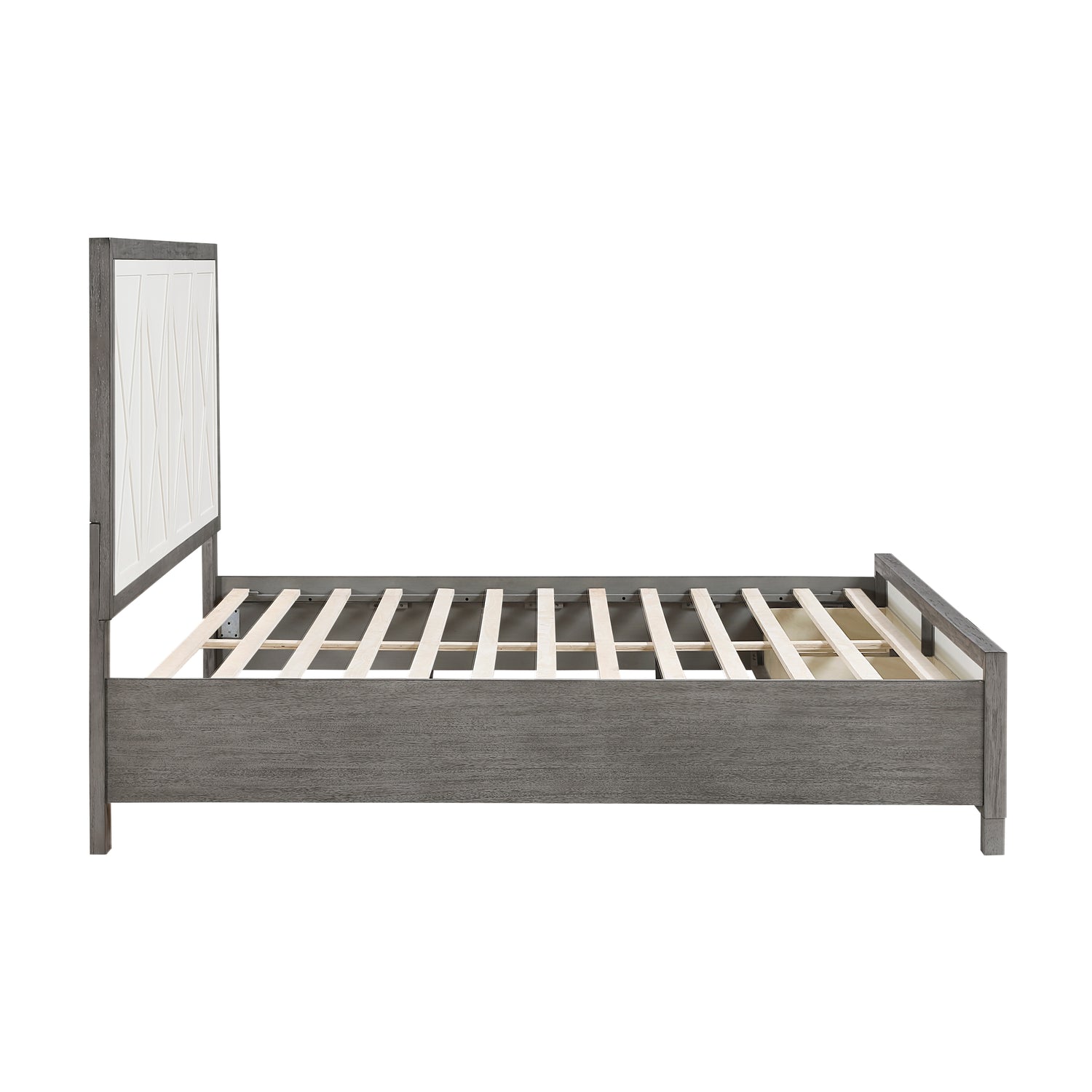 1366K-1EK* (3) Eastern King Platform Bed with Footboard Storage - 1366K-1EK*