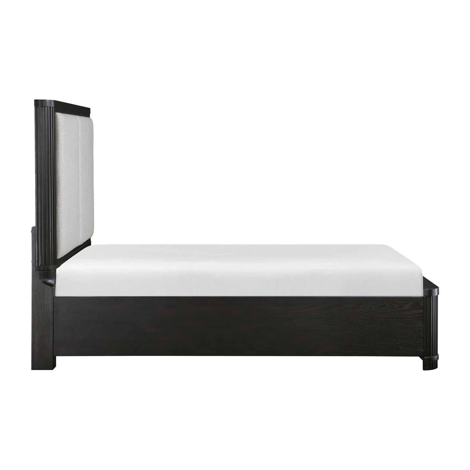1381-1* (3) Queen Platform Bed with Footboard Storage - 1381-1*