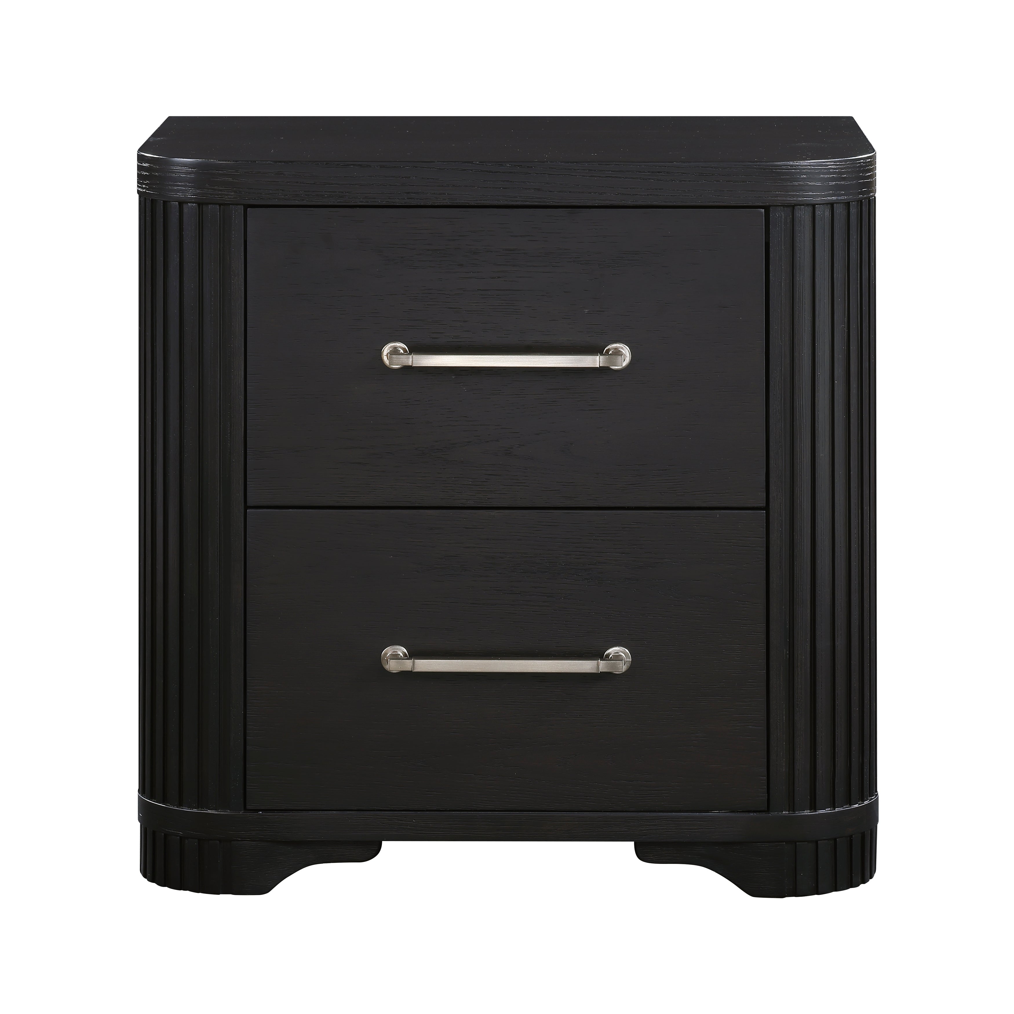 Gilbert Charcoal Storage Platform Bedroom Set from Homelegance - Luna Furniture
