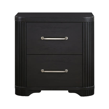 Gilbert Charcoal Storage Platform Bedroom Set from Homelegance - Luna Furniture