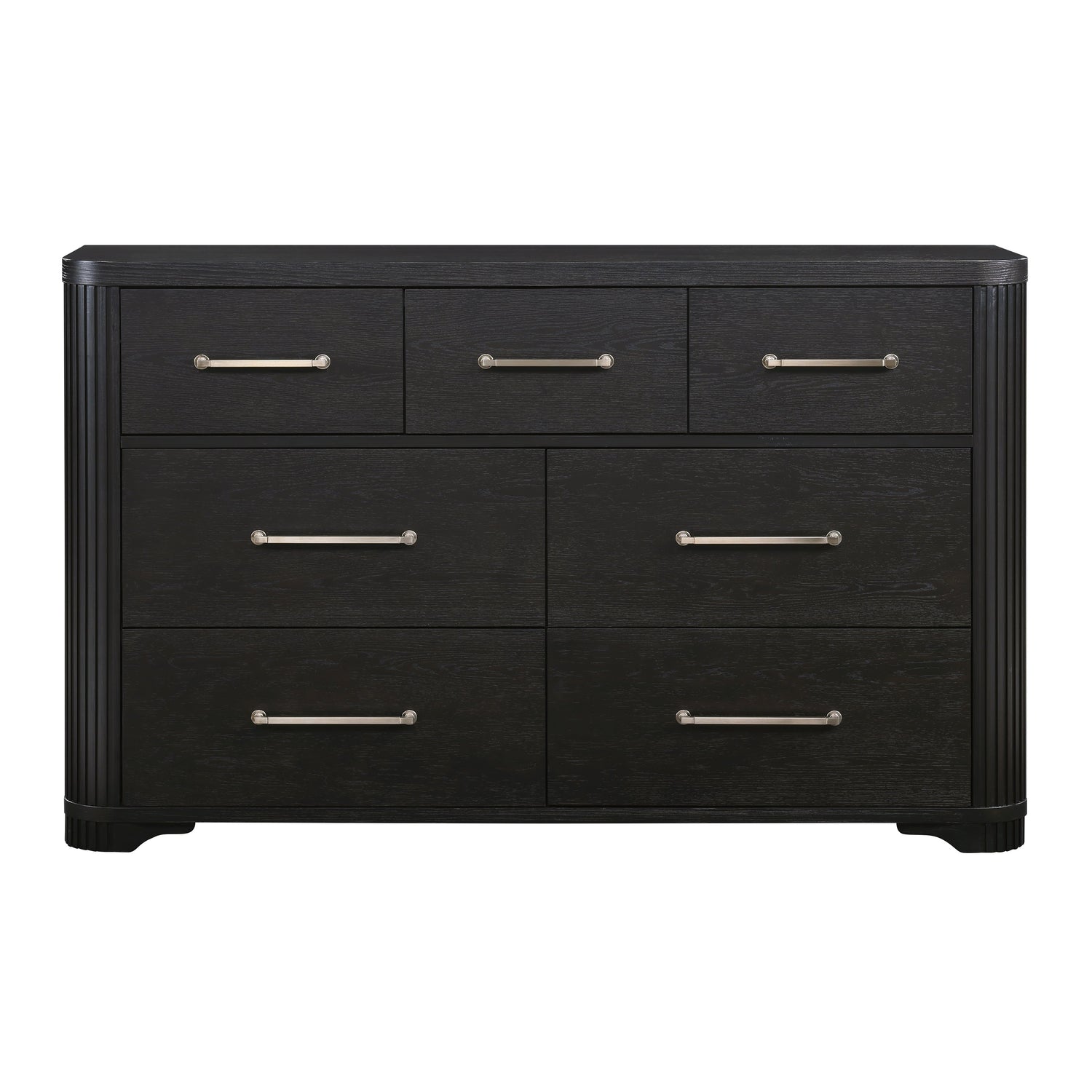 Gilbert Charcoal Storage Platform Bedroom Set from Homelegance - Luna Furniture
