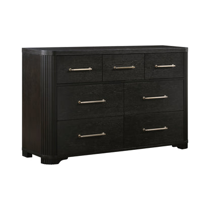 Gilbert Charcoal Storage Platform Bedroom Set from Homelegance - Luna Furniture