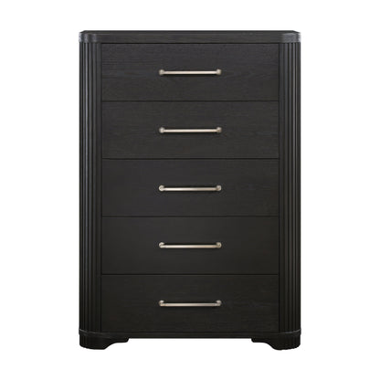 Gilbert Charcoal Storage Platform Bedroom Set from Homelegance - Luna Furniture