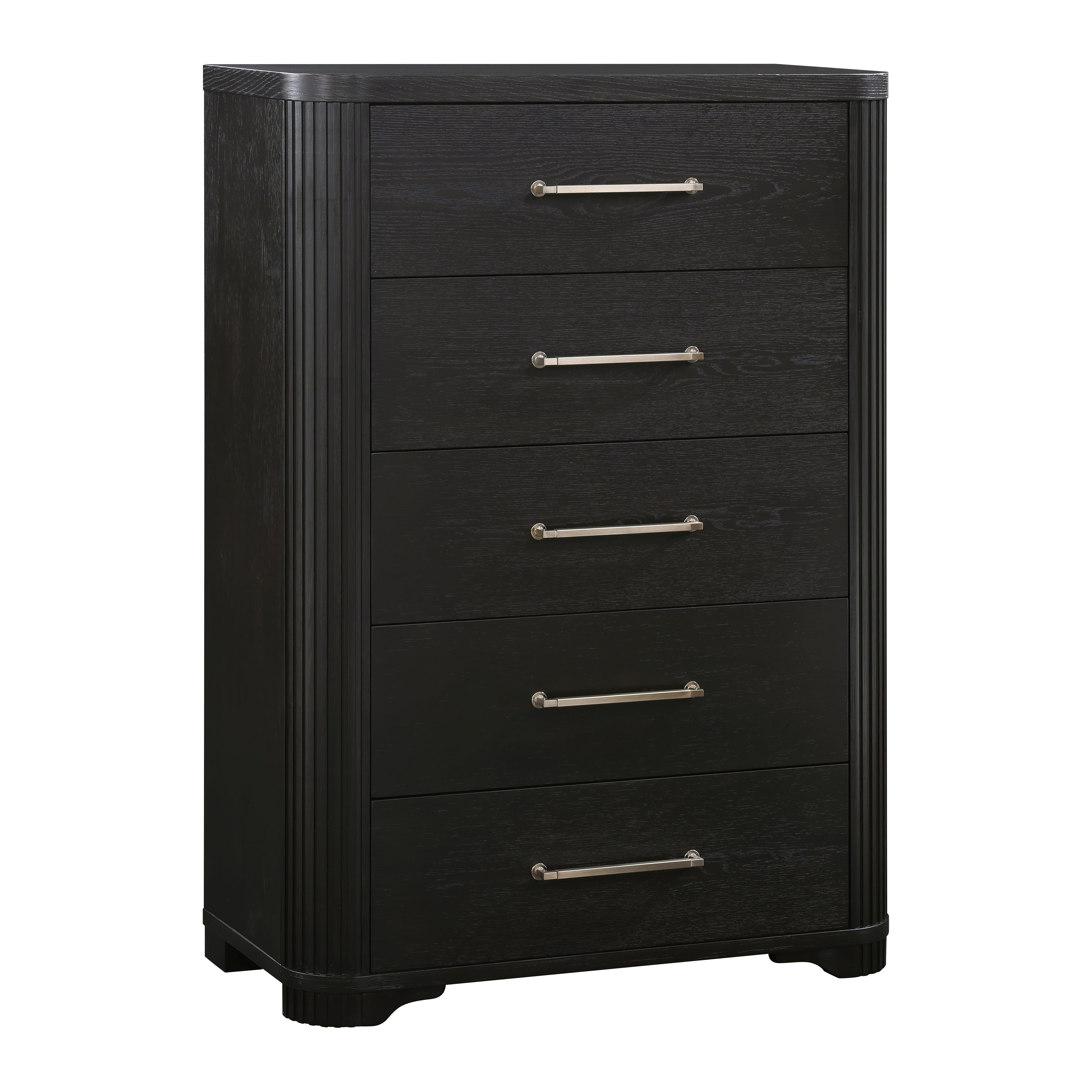 Gilbert Charcoal Storage Platform Bedroom Set from Homelegance - Luna Furniture