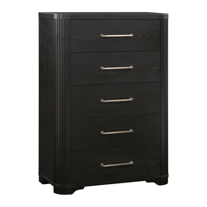 Gilbert Charcoal Storage Platform Bedroom Set from Homelegance - Luna Furniture