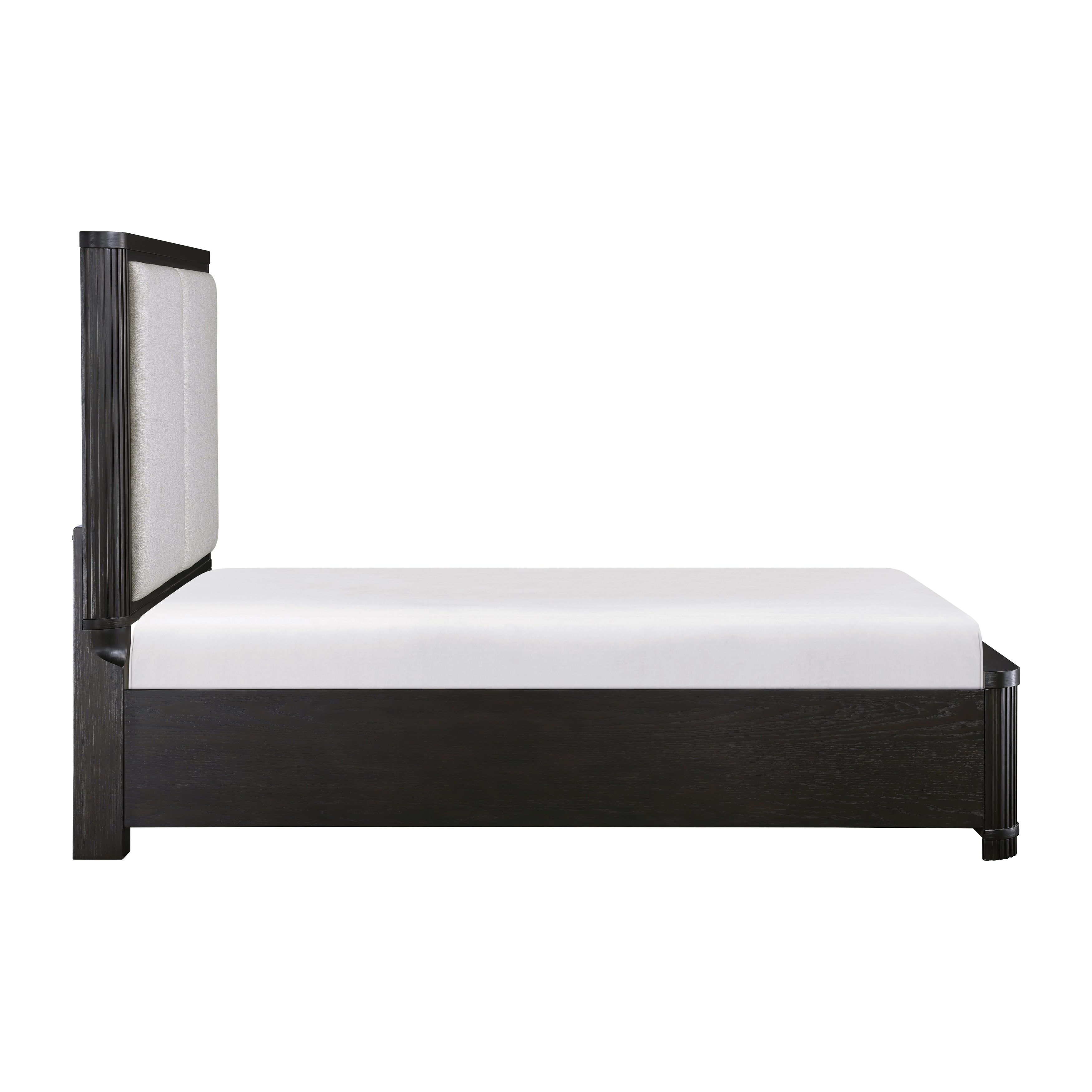 1381K-1EK* (3) Eastern King Platform Bed with Footboard Storage - 1381K-1EK*