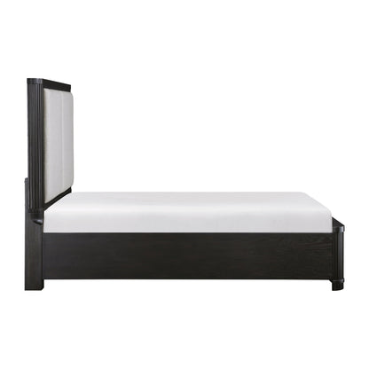 Gilbert Charcoal Storage Platform Bedroom Set from Homelegance - Luna Furniture