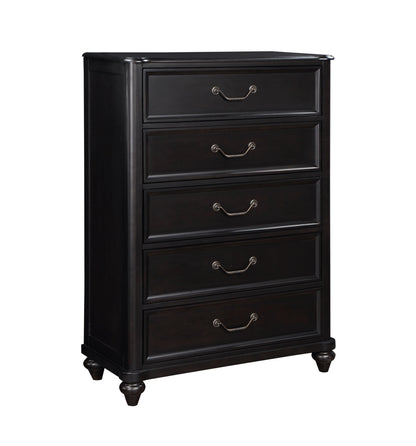 Herman Charcoal Brown Storage Platform Bedroom Set from Homelegance - Luna Furniture