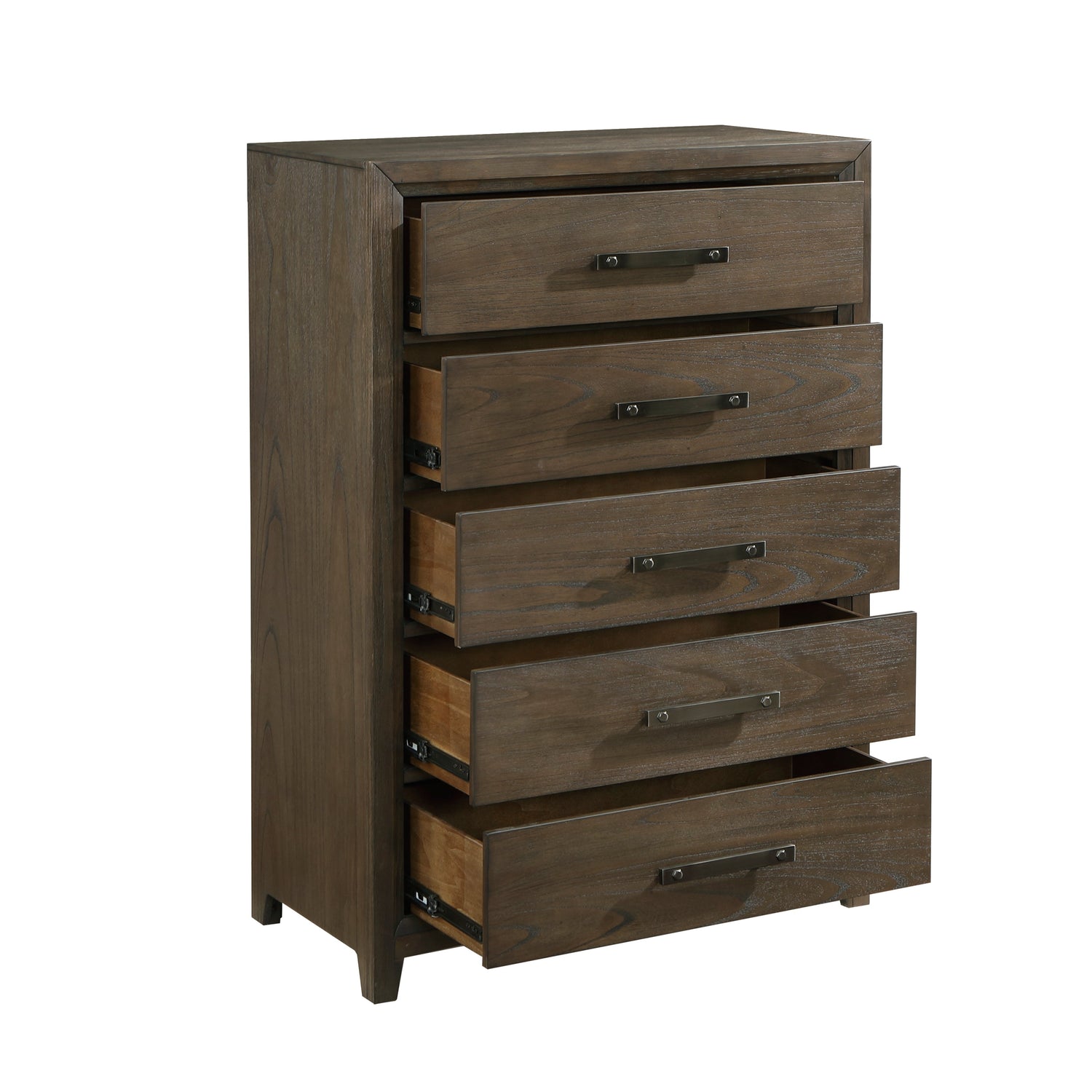 Cambridge Dark Walnut Storage Platform Bedroom Set from Homelegance - Luna Furniture