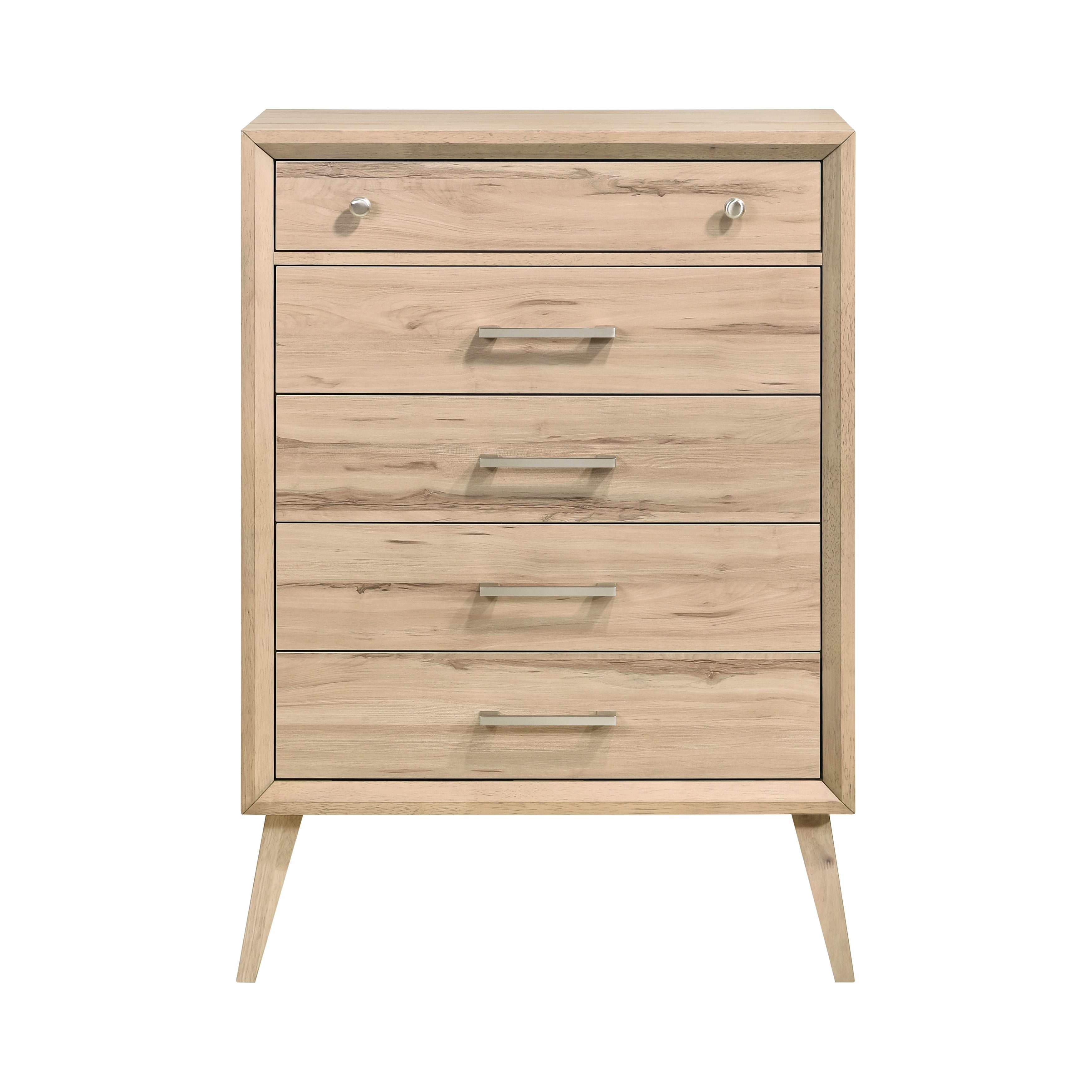 Marrin Natural Oak Panel Bedroom Set from Homelegance - Luna Furniture