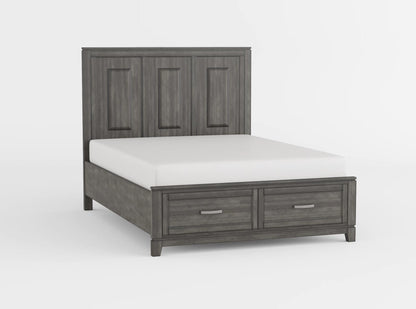 1450F-1* (3) Full Platform Bed with Footboard Storage - 1450F-1*