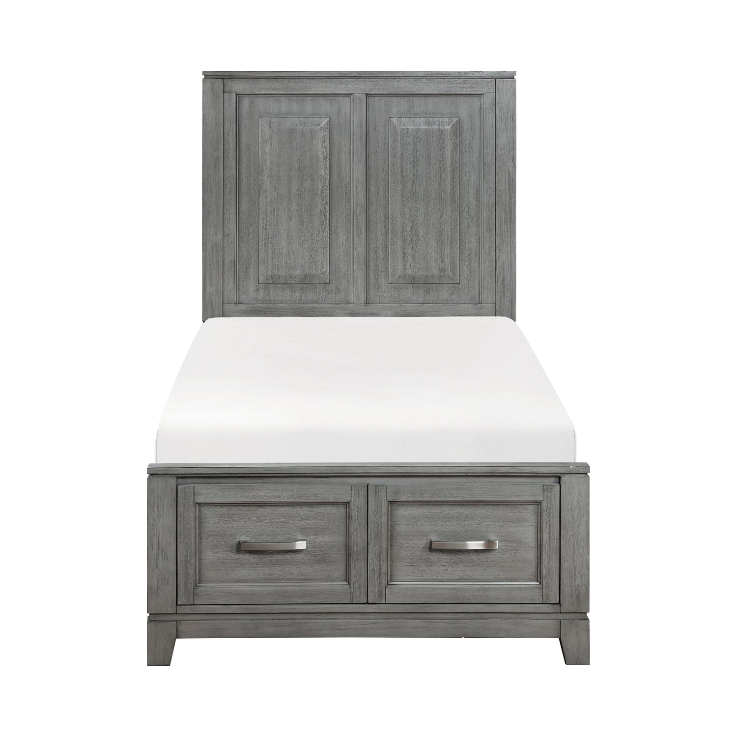 Garretson Gray Storage Platform Youth Bedroom Set from Homelegance - Luna Furniture