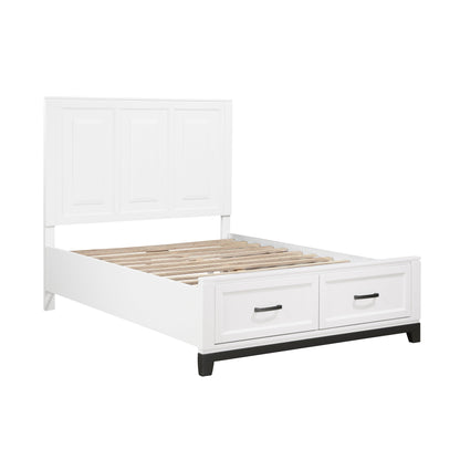 Garretson White Storage Platform Youth Bedroom Set from Homelegance - Luna Furniture