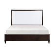 Niles White/Cherry Queen Panel Bed from Homelegance - Luna Furniture