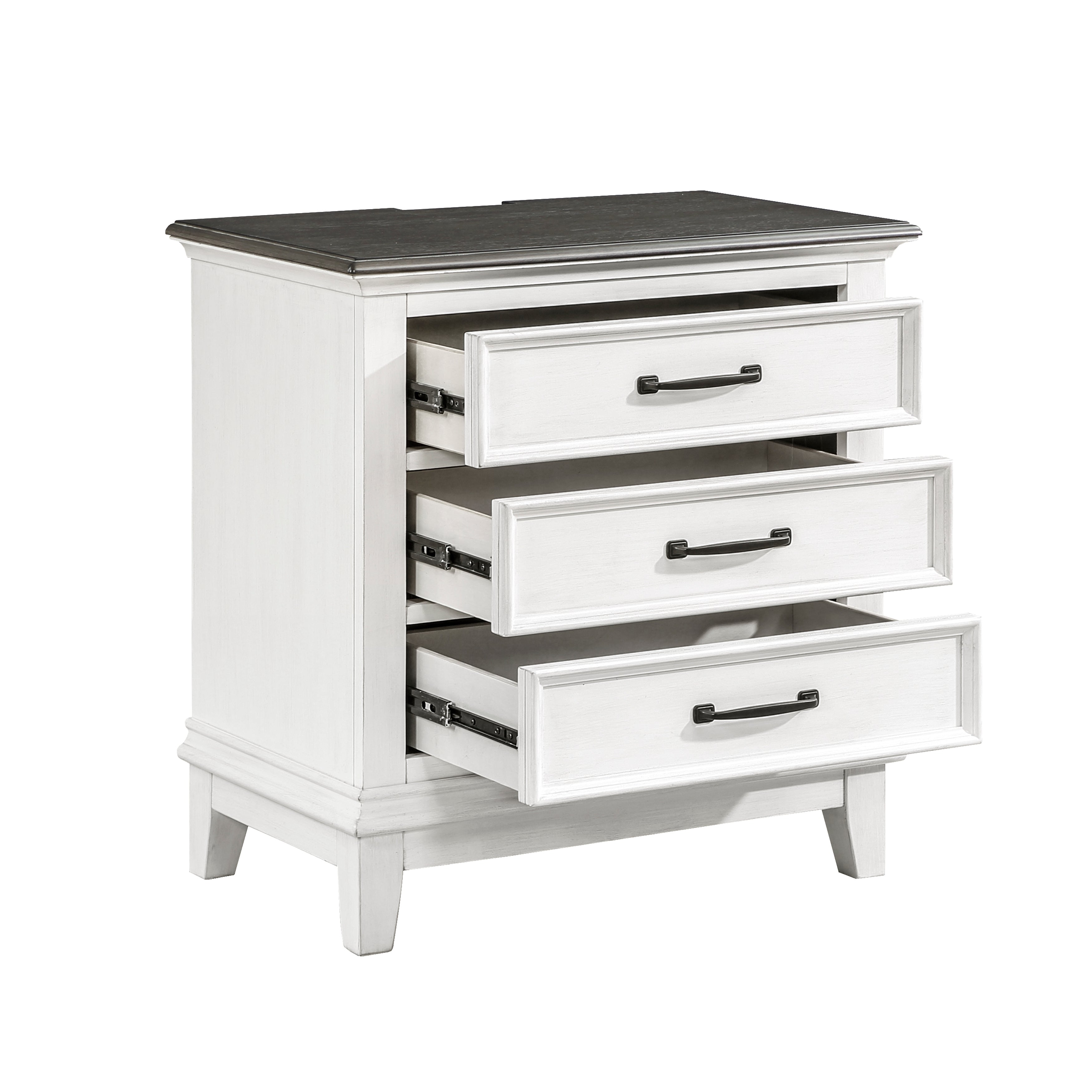 Chesterton Two-tone Panel Bedroom Set from Homelegance - Luna Furniture