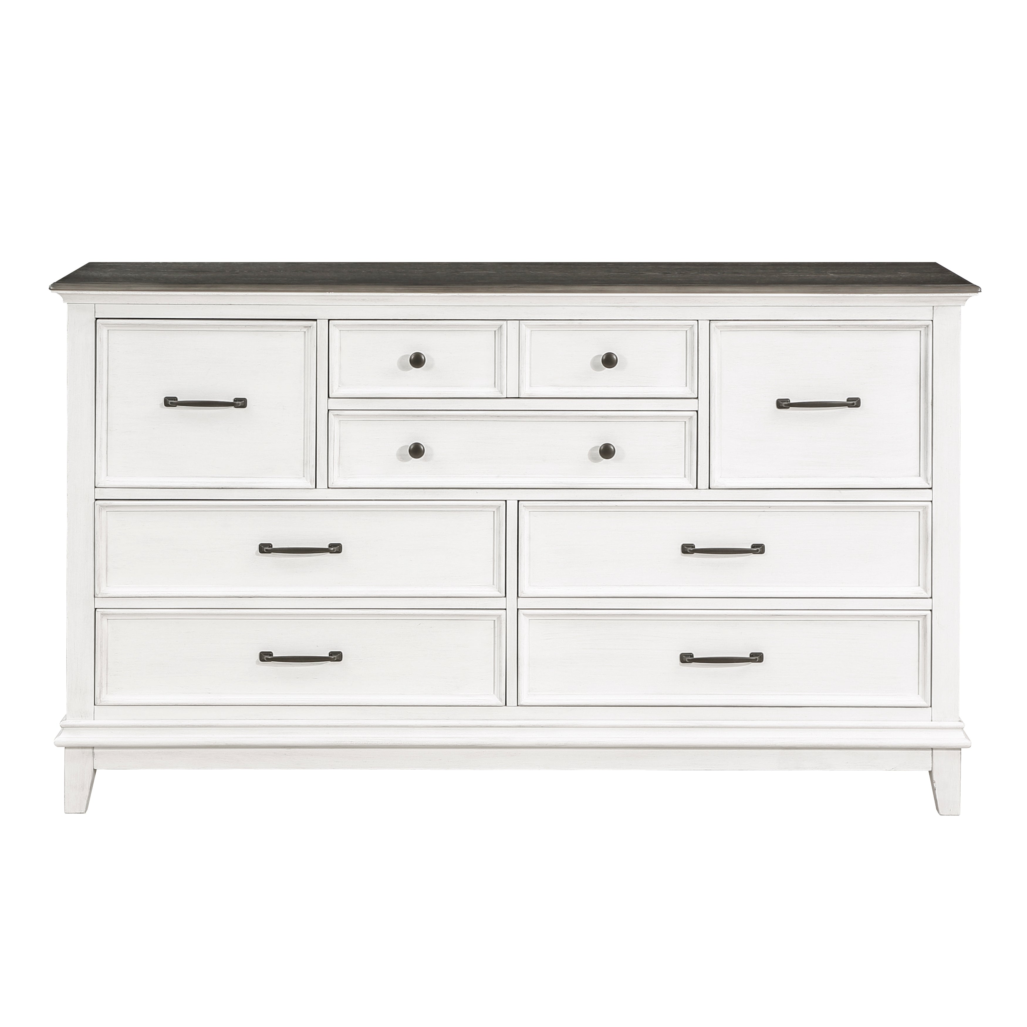 Chesterton Two-tone Panel Bedroom Set from Homelegance - Luna Furniture