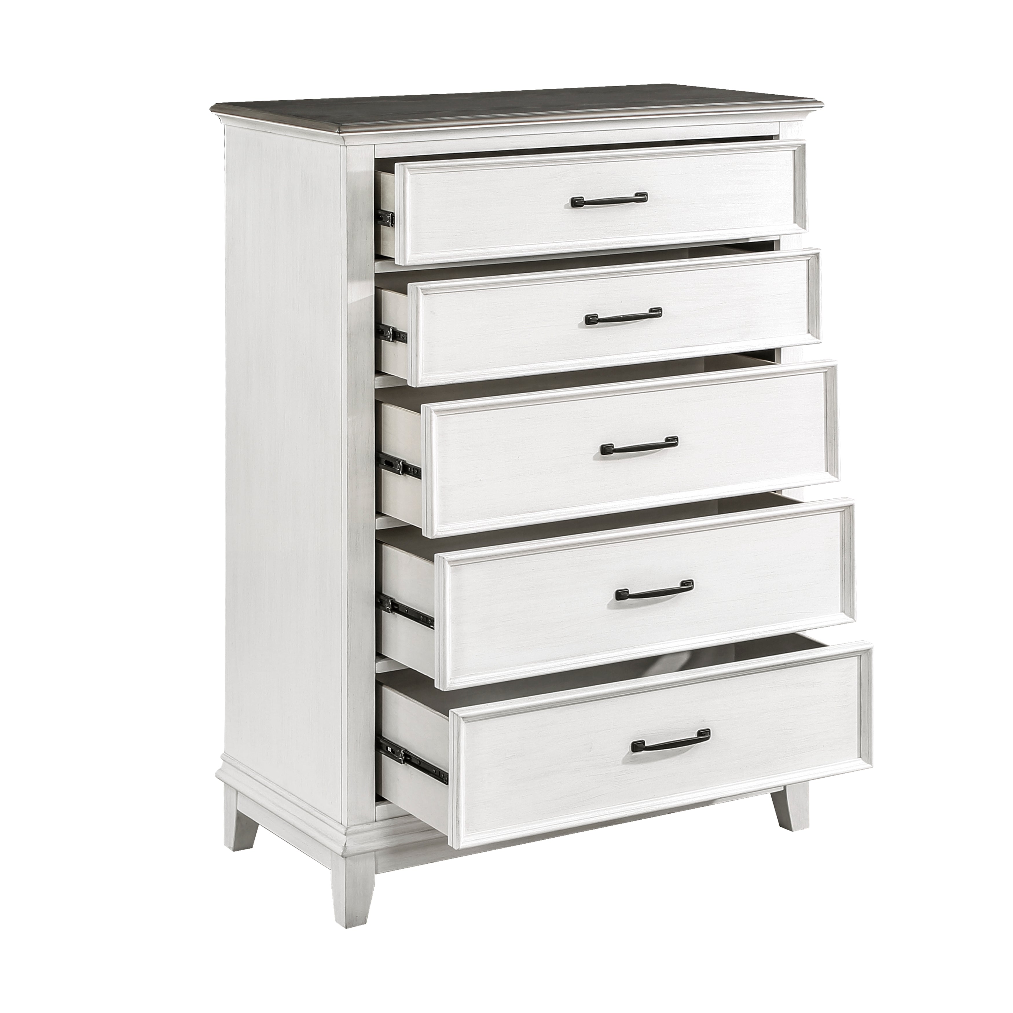 Chesterton Two-tone Panel Bedroom Set from Homelegance - Luna Furniture