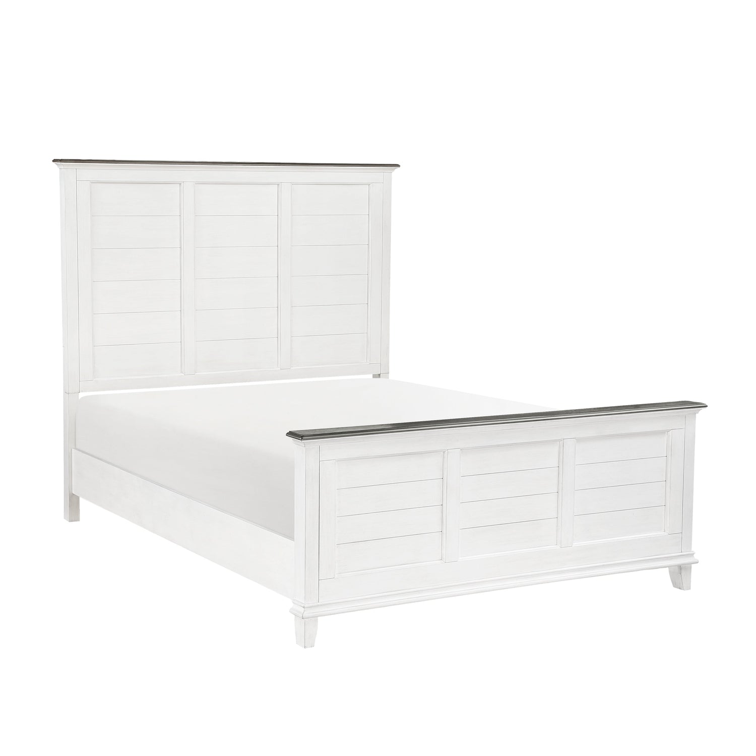 Chesterton Two-tone King Panel Bed from Homelegance - Luna Furniture