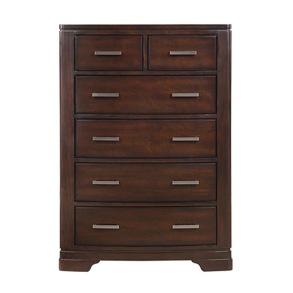 Hudson Cherry Storage Platform Bedroom Set from Homelegance - Luna Furniture