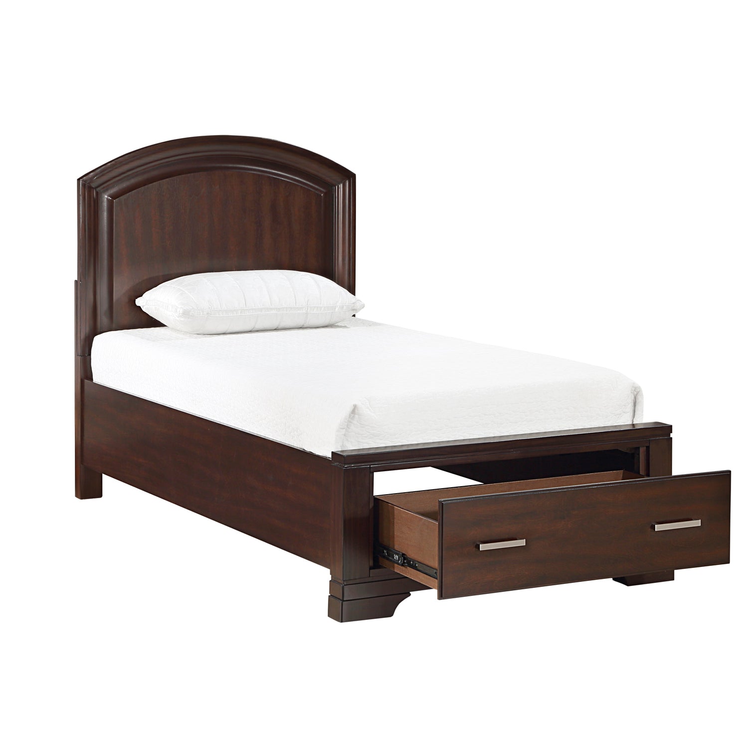 Hudson Cherry Storage Platform Youth Bedroom Set from Homelegance - Luna Furniture