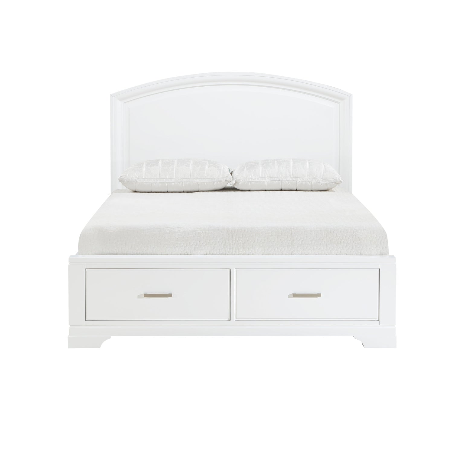Hudson White Storage Platform Youth Bedroom Set from Homelegance - Luna Furniture