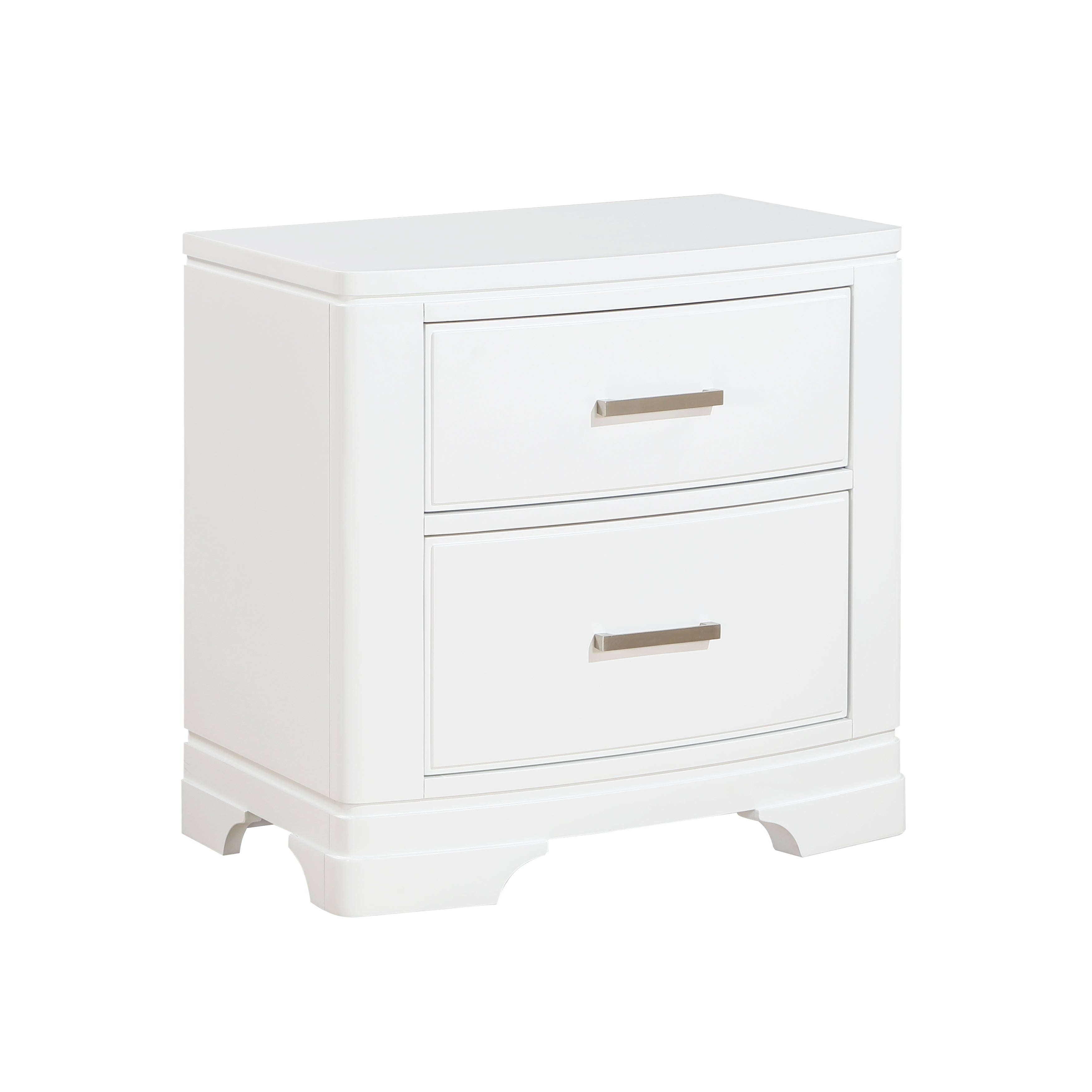 Hudson White Storage Platform Bedroom Set from Homelegance - Luna Furniture