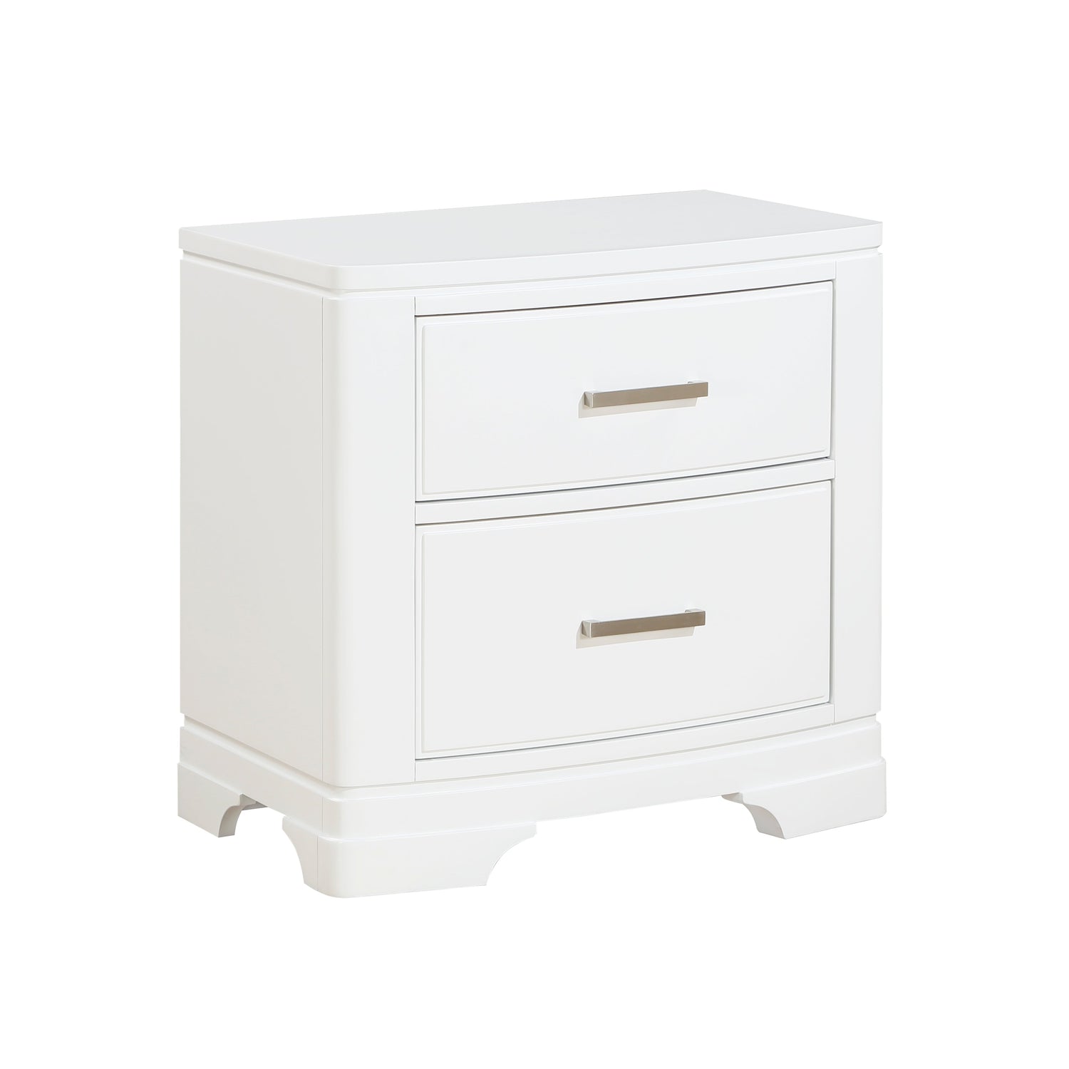 Hudson White Storage Platform Bedroom Set from Homelegance - Luna Furniture