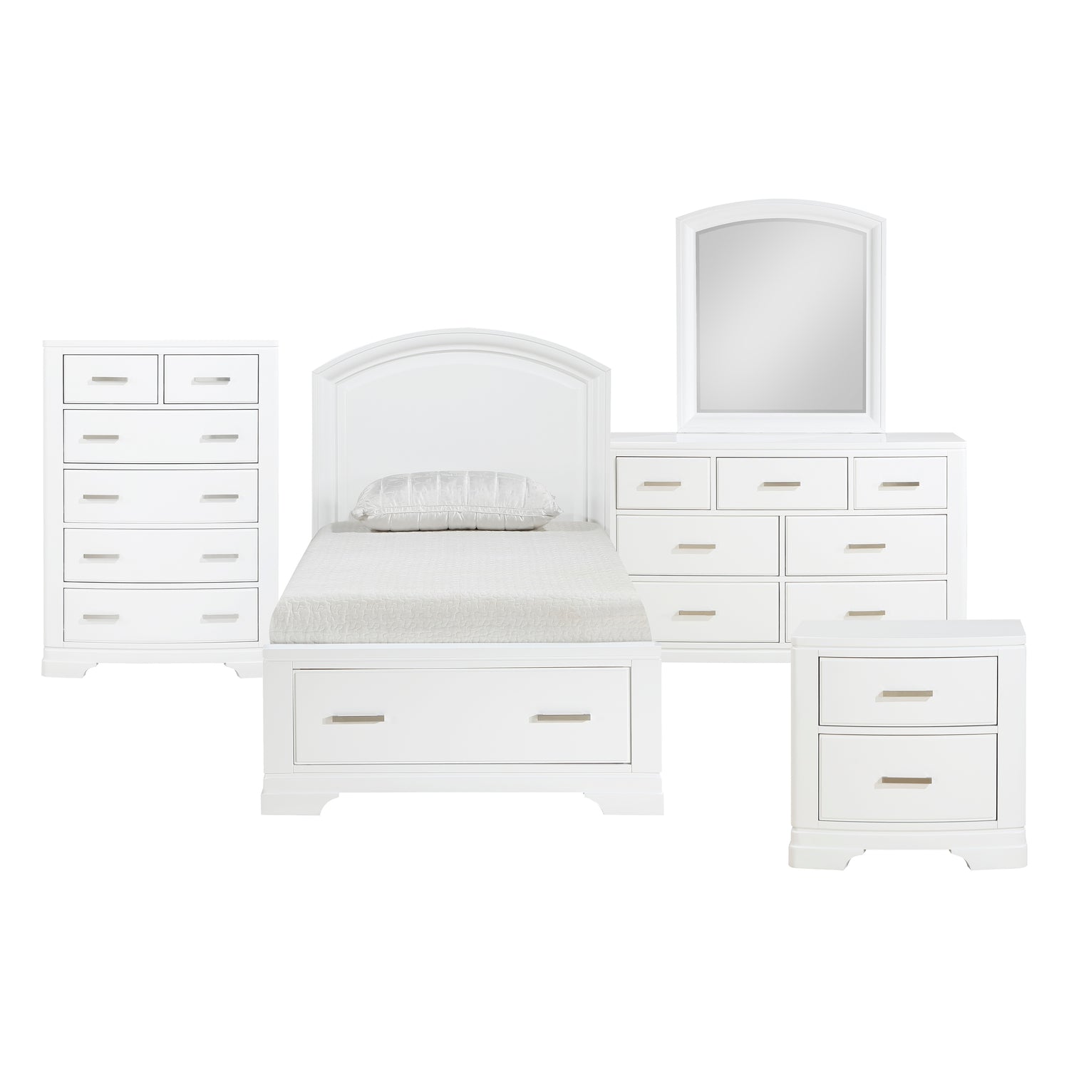 1520WHT-1*9 5pc Set (TB+NS+DR+MR+CH) - 1520WHT-1*9