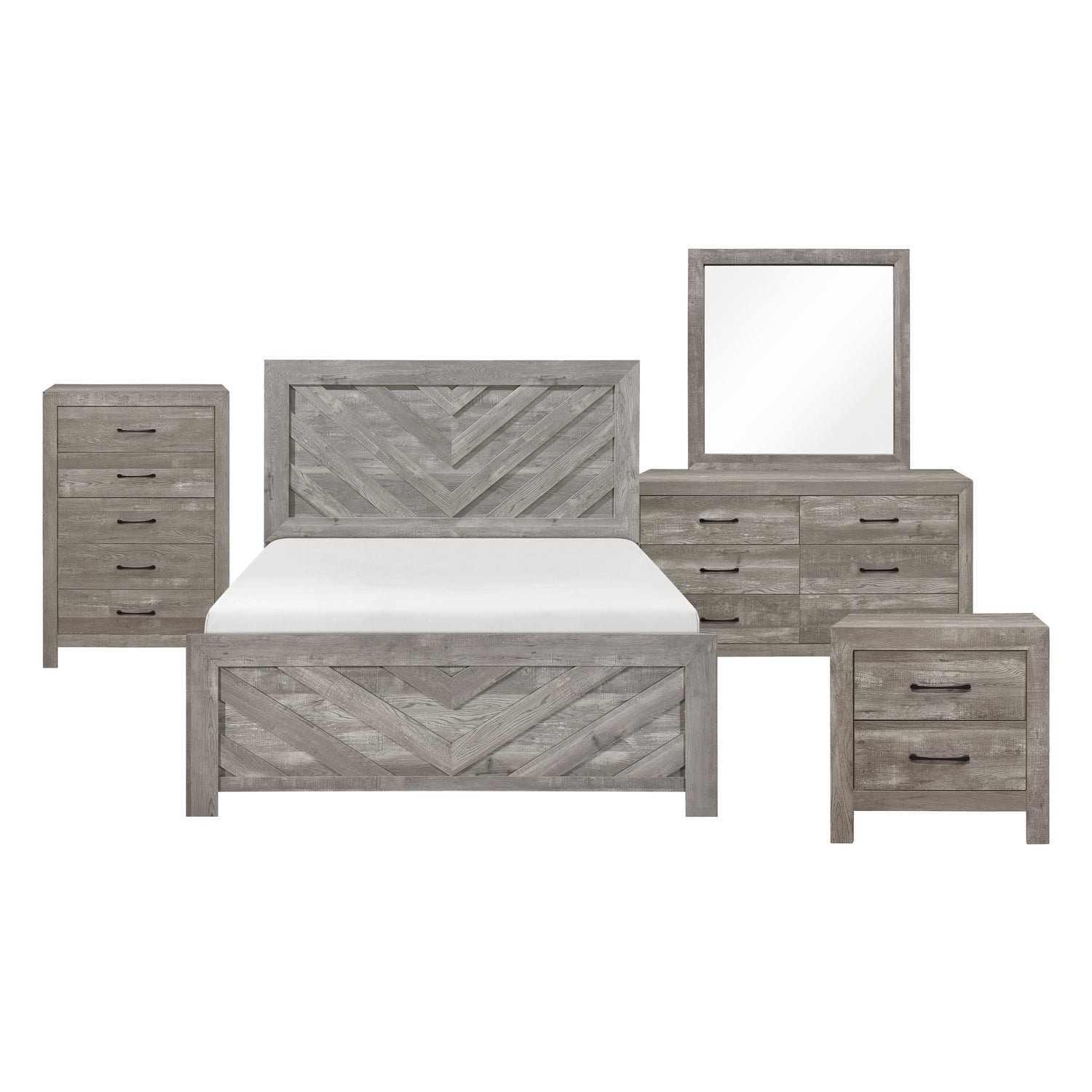 1534NPGY-1*9 5pc Set (QB+NS+DR+MR+CH) - 1534NPGY-1*9
