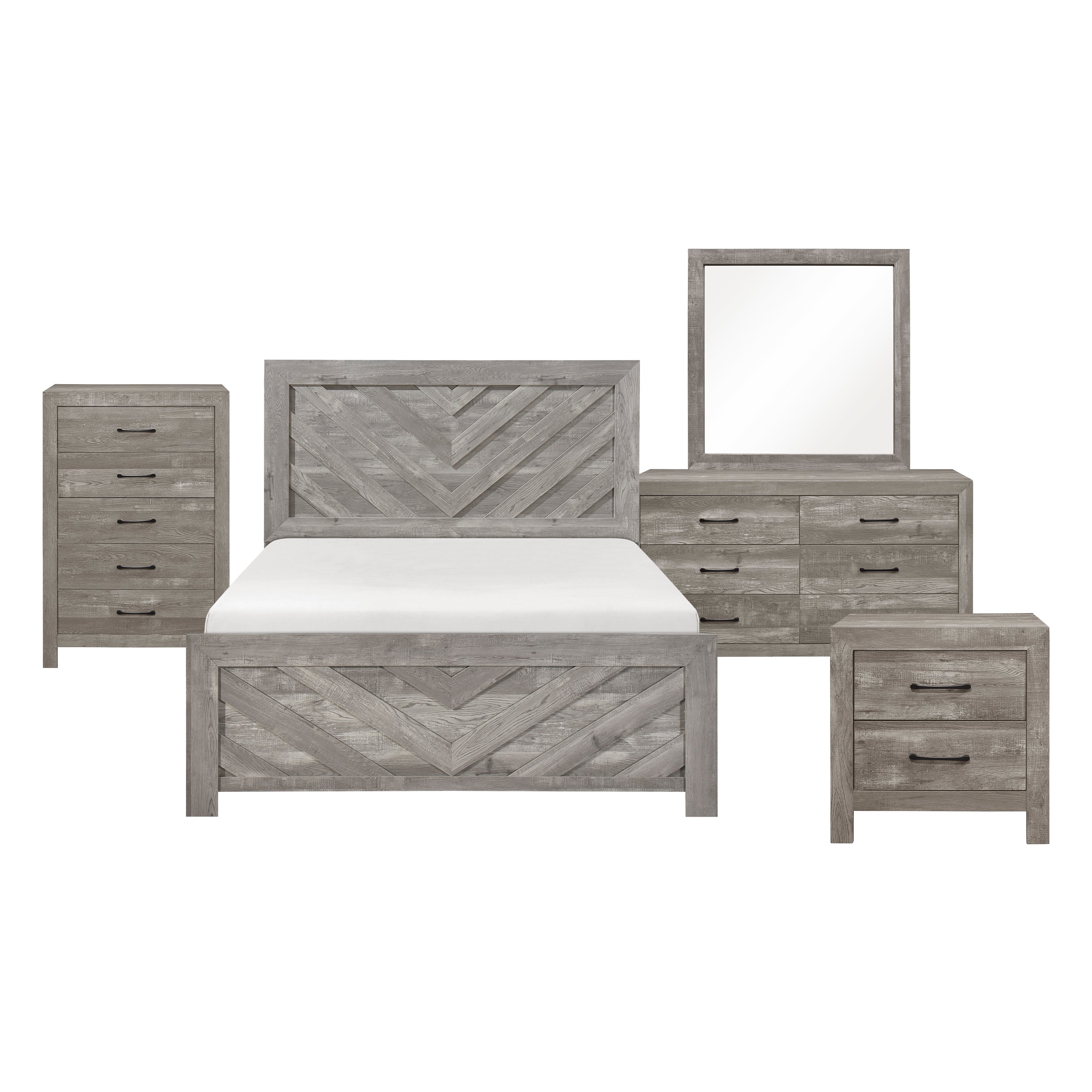 1534NPGY-1*9 5pc Set (QB+NS+DR+MR+CH) - 1534NPGY-1*9